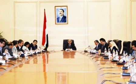 من الاجتماع المشترك بين مجلس الوزراء ومنظمات الأمم المتحدة والمنظمات الإنسانية أمس